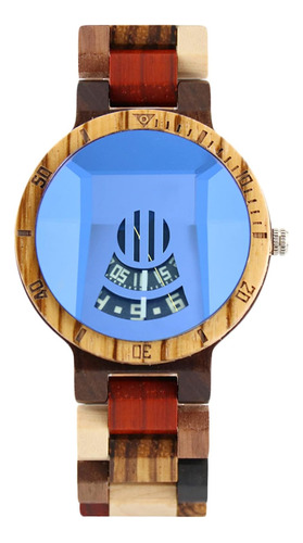 Rorios Relojes De Madera Para Hombre Reloj Analógico De Cuar