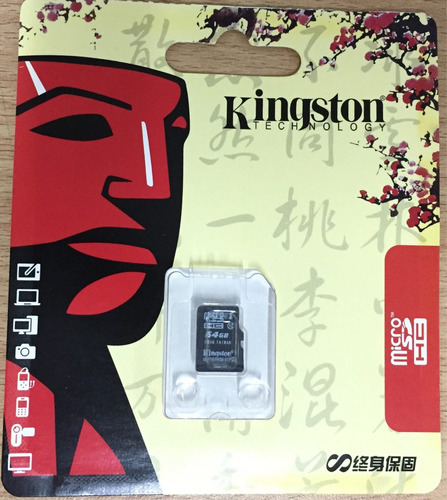 Tarjeta De Memoria Kingston Micro Sd Hc 64 Gb Clase 10