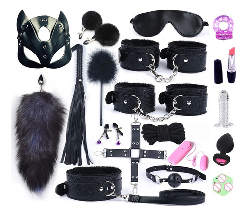 Kit Set Sado Bondage Juguetes Sexuales