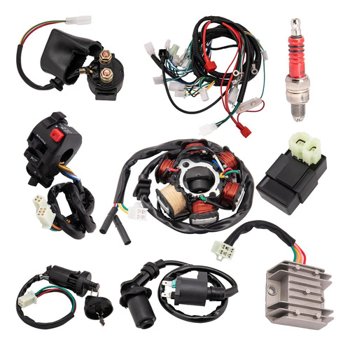 Kit Completo De Arnés De Cableado Para Atv Quad De 4 Tiempos