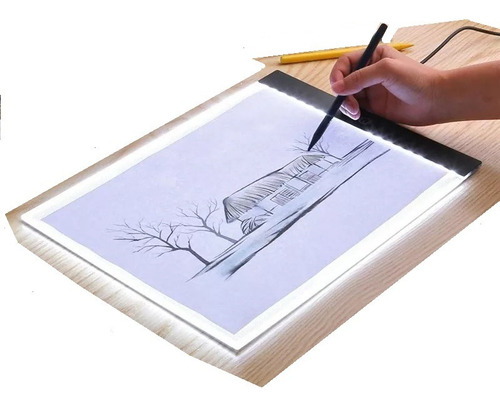 Tableta Grafica De Dibujo Con Iluminación Usb Para Calcar A4