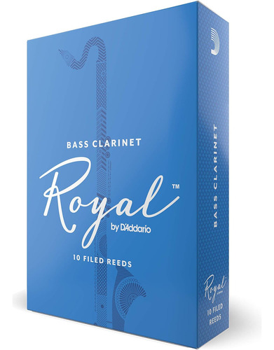 Royal Bass - Cañas Para Clarinete  10 Unidades  2 5 