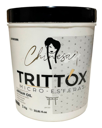 Tritox Capilar Chinesa Micro Esfera Repositor De Massa 1kg