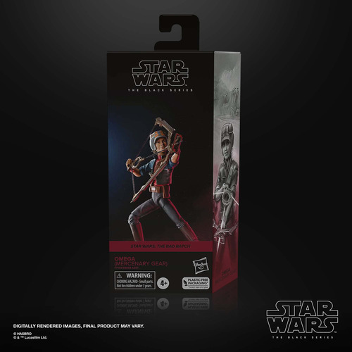 Figura De Acción Hasbro Star Wars The Black Series Omega