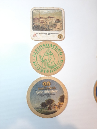 Imagen 4 de 6 de Antiguo Posavasos Lote X 12 Ro 1300