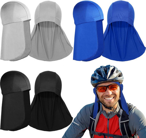 3 Piezas De Forro Para Casco Con Protector Para El Cuello