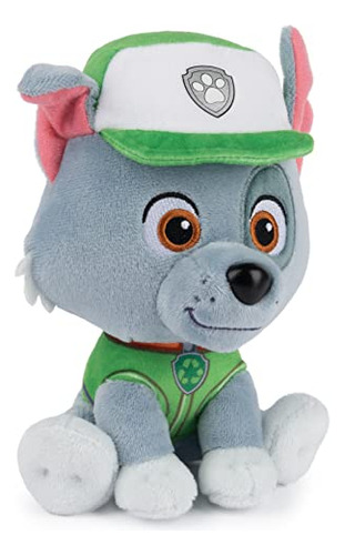 Gund Oficial Paw Patrol Rocky En Uniforme De Reciclaje Carac