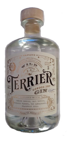 Gin Terrier London Dry - Bot. 700 Ml