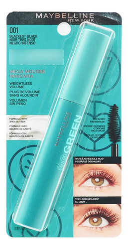  Mascara Para Pestañas Maybelline Green Edition Original 