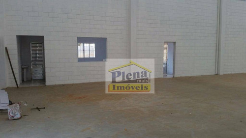 Barracão Comercial Para Locação, Vila Yolanda Costa E Silva, Sumaré. - Ba0141