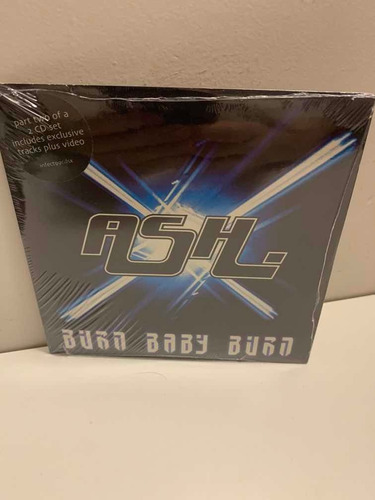 Ash  Burn Baby Burn Cd Maxi Single Nuevo Sellado