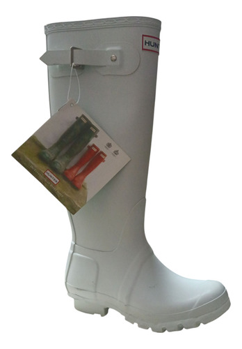Bota Hunter Jimmy Choo Lluvia Color Hielo