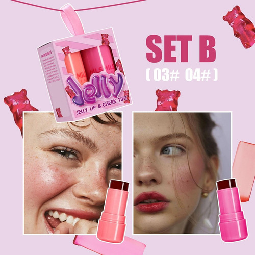 Colorete En Barra 2 En 1, Milk Makeup Jelly Tint