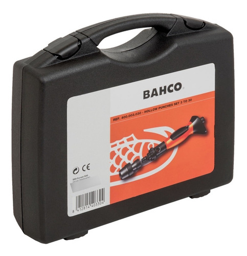 Juego Sacabocados Intercambiables 3-3o Mm Bahco 400.003.030