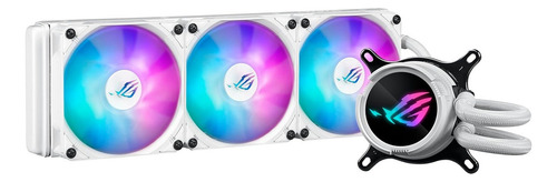 Refrigeração líquida branca Asus Rog Strix Lc Iii 360 Argb