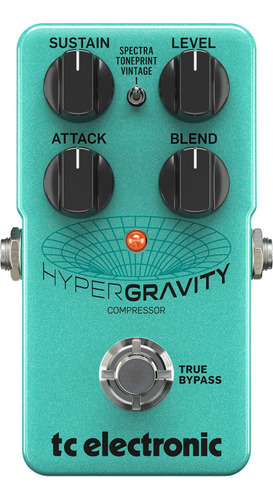 Pedal Hyper Gravity Tc Electronic Compressor Guitarra Susta