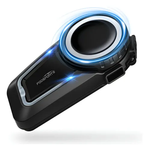 Intercomunicador Fodsports FX7 Bluetooth 5.4 para Capacete de Moto