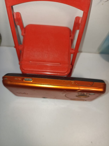 Sony Ericsson W610 Telcel Funcional!! Negro Con Naranja (Usado)