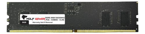 Memória Ram Wolf Gamer 8gb Ddr5 5600mhz