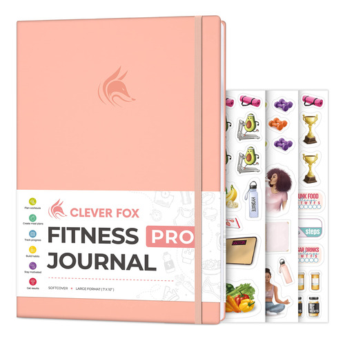 Clever Fox Fitness Journal Pro - Agenda Diaria De Entrenamie
