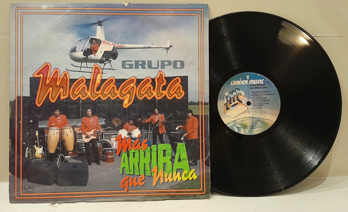Grupo Malagata Mas Arriba Que Nunca Lp Vinilo Antonio Rios Estándar (Usado)