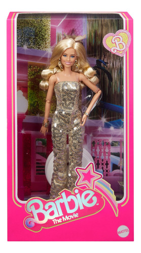 Barbie The Movie Modelo Gold Disco Edicion De Lujo Hpj99
