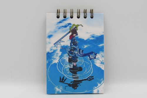 Libreta De Notas Kingdom Heart (a6) Ideal Para Regalo