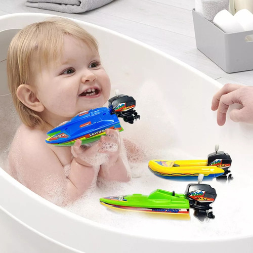 Barco De Juguete Para Piscina Y Bañera, 3 Piezas