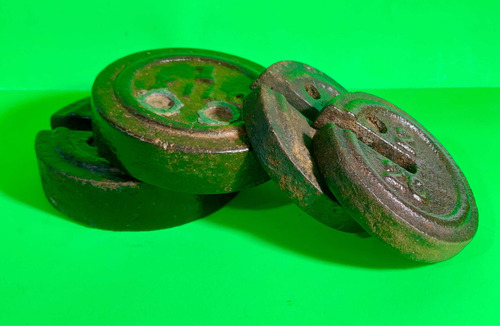 Pilones Antiguos Para Balanza (Usado)