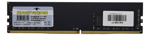 Memoria RAM gamer color negro 4GB 1 Markvision MVD44096MLD-24