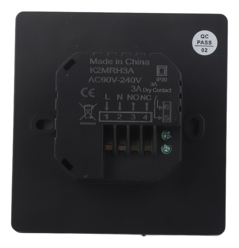 Controlador De Temperatura Lcd 4400w Com Tela De Toque Para