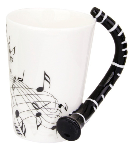 Taza De La Música Con Forma De Clarinete Mango Taza De