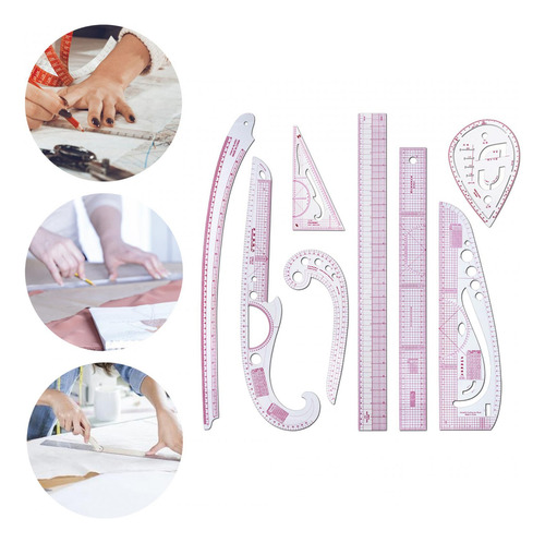 Kit De Herramientas De Costura Para Diseñadores De 8 Piezas