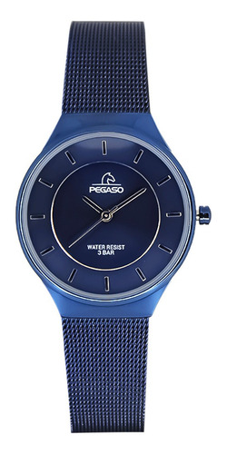 P6483db-161601a - Reloj Pegaso Fashion Malla Azul