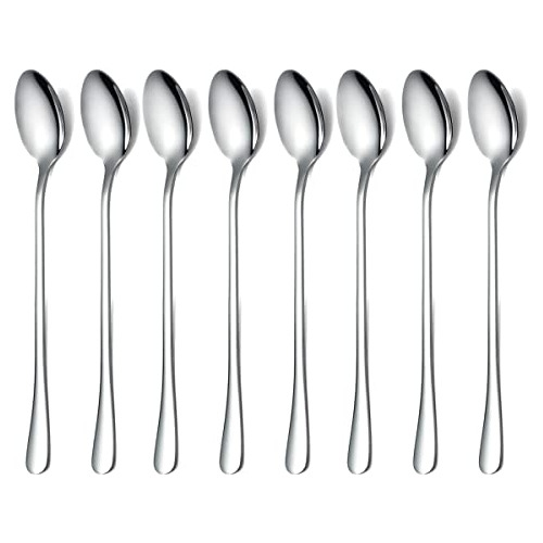 Long Handle Spoon, Coffee Stirrers, Premium Stainless S...