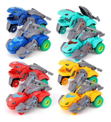 Juguetes Dinosaur Transformer Car Crash Transformer