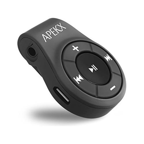 Adaptador De Audio Apekx Clip Bluetooth Para Auriculares Rec