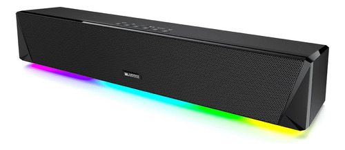 Barra De Sonido De Computadora Bluetooth, Altavoces Auxilia. Color Negro