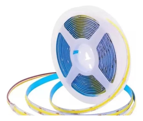 Cinta Led Cob Para Perfil Luz Cálida Y Luz Fria