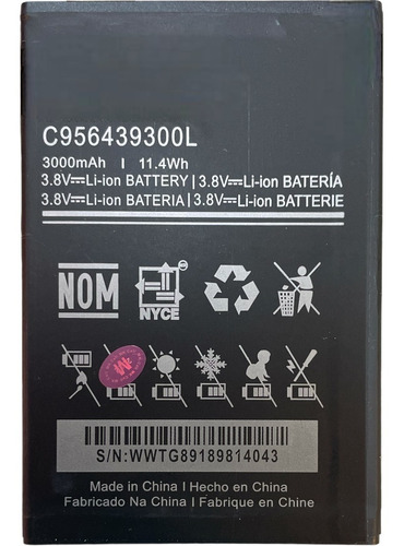 Batería Mk Cell Para Blu C956439300l G5 Plus 5000mah