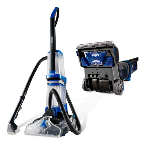 Extratora e Higienizadora Vertical Wap Power Cleaner Pro Gatilho Spray Azul e Preto 220V