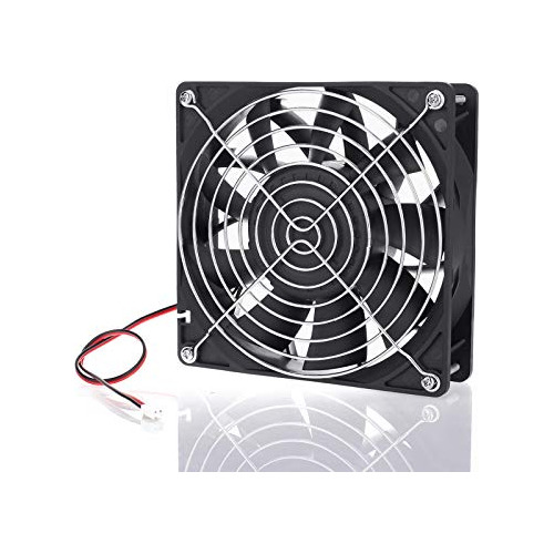 Alto Flujo De Aire De 140 Mm X 38 Mm Dc 12v Potente Ven...