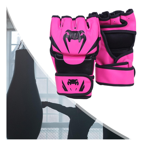 Guantes Mma Guantes De Entrenamiento De Lucha Rosa