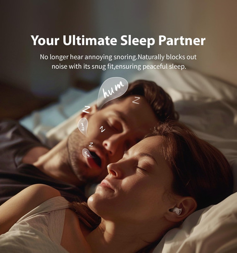 Auriculares Para Dormir Piegricdiat Invisible Sleep, Blancos
