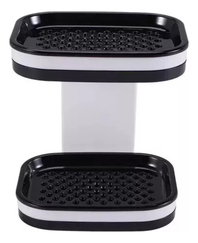 Jabonera Resistente De Doble Capa, Soporte Para Esponja, Par