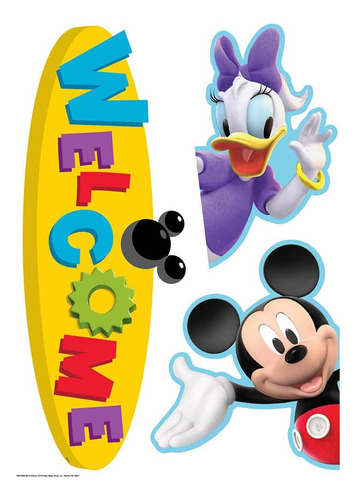 Eureka Mickey Mouse Clubhouse Decoración De Bienvenida