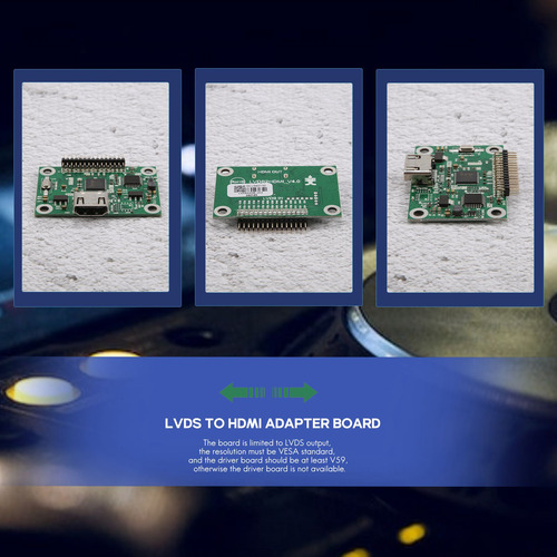 Crystally-lvds To Board To Lvds Suporta Várias Resoluções