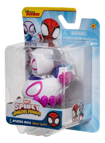 Vehiculo Spidey Y Sus Amigos Juguete Nene Spiderman Marvel C