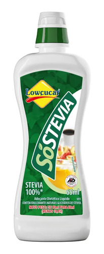 Adoçante Dietético Sóstevia Sem Glúten Lowçucar 65ml