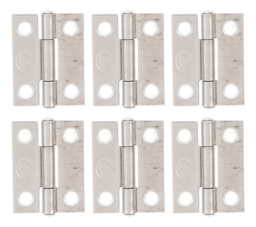 Bisagras De Acero Inoxidable, 10 Unidades, Bisagras De 2 Pcs